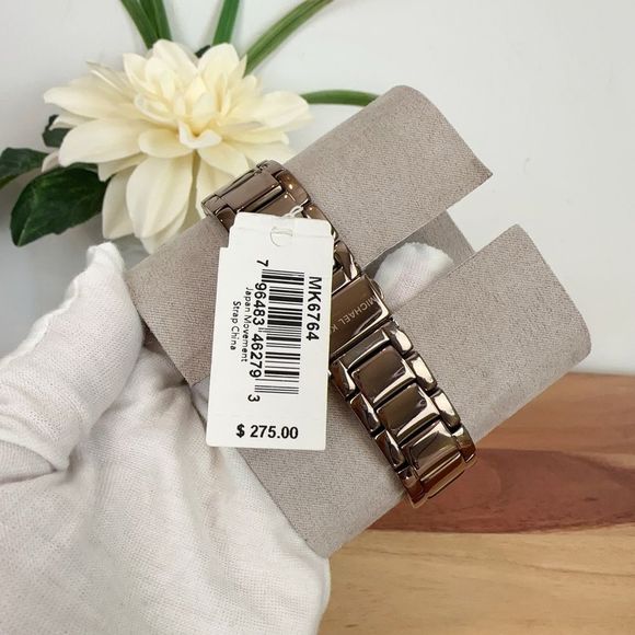 NWT Michael Kors Blair Chronograph Brown Stainless Steel Watch MK6764 - Picture 4 of 8
